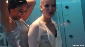 Soaking wet sexy babes Screencap 23 on www.sinx.com