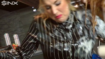 Satin Clad Babes Get Wet And Messy Screencap 55 on www.sinx.com