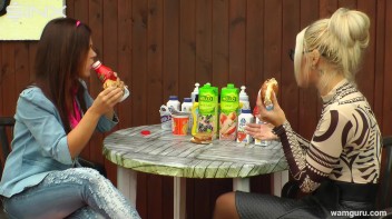 Cute Friends With A Sexy Food Fetish Screencap 1 on www.sinx.com