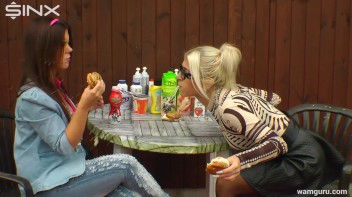 Cute Friends With A Sexy Food Fetish Screencap 3 on www.sinx.com