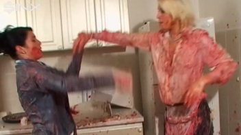 Maid And Bitchy Boss In WAM Catfight Screencap 67 on www.sinx.com