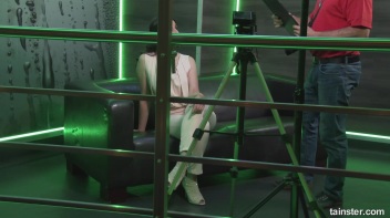 Pissing On This Pretty Pussy In Pink! Screencap 2 on www.sinx.com