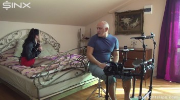 Drum Drives Them To Wrestle Screencap 7 on www.sinx.com