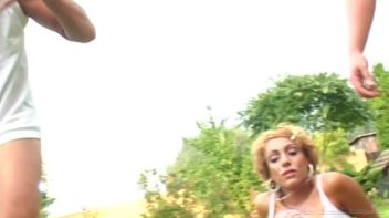 Backyard Masturbation With Piss In The Mix Screencap 81 on www.sinx.com