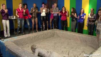 Jeans vs. Latex Mud Battle Screencap 51 on www.sinx.com