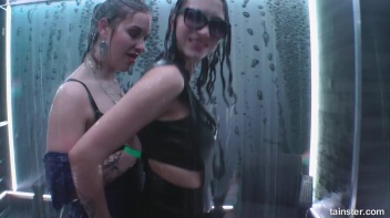 Topless Titty Shaking Hotties Have A Shower Screencap 37 on www.sinx.com