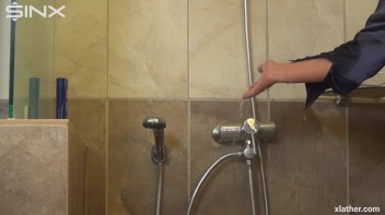 Horny Babe's Wet Cool Down Screencap 3 on www.sinx.com