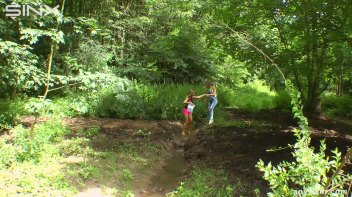Lost Best Friends Stumble Into A Muddy Stream Screencap 14 on www.sinx.com
