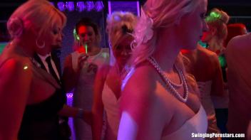 Bridal Fuck Wars Part 1 - Lesbian Cam Screencap 4 on www.sinx.com
