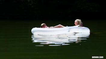 Cute blonde gets fucked by two gay strangers Screencap 3 on www.sinx.com