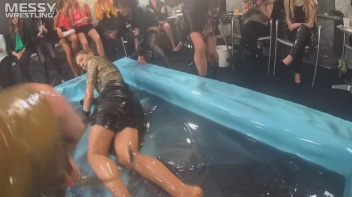 Lost Footage Found! Hot Babes Battling 4 Fame - Slippin' In The Oil At 1/2 Price!! Action Cam Footage! Screencap 15 on www.sinx.com