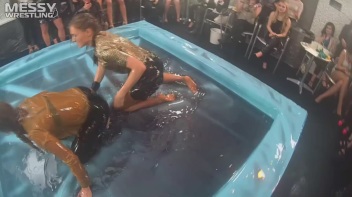 Lost Footage Found! Hot Babes Battling 4 Fame - Slippin' In The Oil At 1/2 Price!! Action Cam Footage! Screencap 32 on www.sinx.com