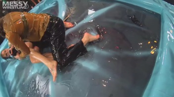 Lost Footage Found! Hot Babes Battling 4 Fame - Slippin' In The Oil At 1/2 Price!! Action Cam Footage! Screencap 45 on www.sinx.com