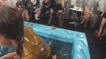 Lost Footage Found! Hot Babes Battling 4 Fame - Slippin' In The Oil At 1/2 Price!! Action Cam Footage! Screencap 49 on www.sinx.com