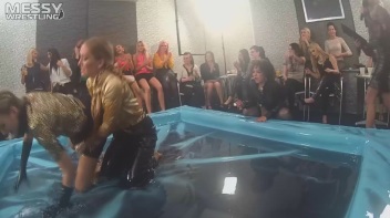 Lost Footage Found! Hot Babes Battling 4 Fame - Slippin' In The Oil At 1/2 Price!! Action Cam Footage! Screencap 5 on www.sinx.com