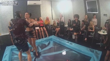 Lost Footage Found! Hot Babes Battling 4 Fame - Slippin' In The Oil At 1/2 Price!! Action Cam Footage! Screencap 76 on www.sinx.com