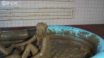 Catfighting Babes Mud Wrestle To Settle! Screencap 55 on www.sinx.com