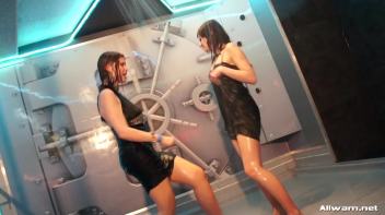 Showing Off Their Wild, Wetlook Ways! Screencap 47 on www.sinx.com