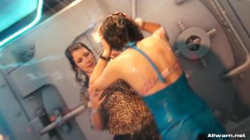 Showing Off Their Wild, Wetlook Ways! Screencap 68 on www.sinx.com