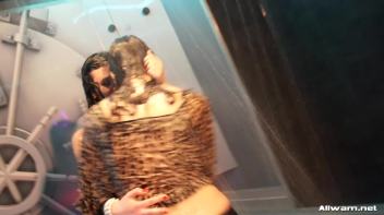 Showing Off Their Wild, Wetlook Ways! Screencap 76 on www.sinx.com