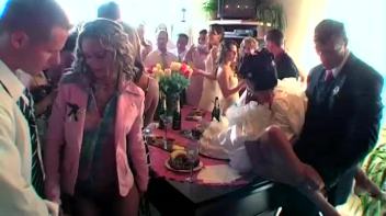 Wedding Celebration Part 1 - Cam 2 Screencap 21 on www.sinx.com