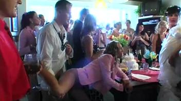 Wedding Celebration Part 1 - Cam 2 Screencap 30 on www.sinx.com