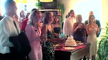 Wedding Celebration Part 1 - Cam 2 Screencap 6 on www.sinx.com