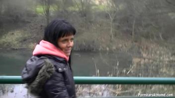 Teeny Babe's First On-Camera Blowjob Ever! Screencap 7 on www.sinx.com