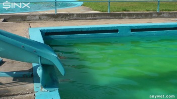 Sexy Blonde Swims And Splashes In Outdoor Pool Screencap 38 on www.sinx.com