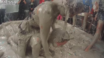 Chicks Got Tits - Mud Wrestling: For The Love Of The Mud!  Pulling, Ripping, And Wrasslin' Up A Storm! Screencap 9 on www.sinx.com