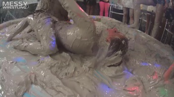 Chicks Got Tits - Mud Wrestling: For The Love Of The Mud!  Pulling, Ripping, And Wrasslin' Up A Storm! Screencap 10 on www.sinx.com