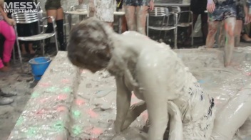 Chicks Got Tits - Mud Wrestling: For The Love Of The Mud!  Pulling, Ripping, And Wrasslin' Up A Storm! Screencap 15 on www.sinx.com