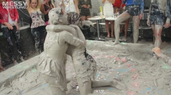 Chicks Got Tits - Mud Wrestling: For The Love Of The Mud!  Pulling, Ripping, And Wrasslin' Up A Storm! Screencap 19 on www.sinx.com
