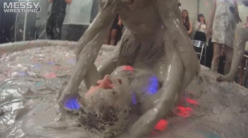 Chicks Got Tits - Mud Wrestling: For The Love Of The Mud!  Pulling, Ripping, And Wrasslin' Up A Storm! Screencap 24 on www.sinx.com