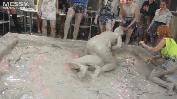 Chicks Got Tits - Mud Wrestling: For The Love Of The Mud!  Pulling, Ripping, And Wrasslin' Up A Storm! Screencap 27 on www.sinx.com