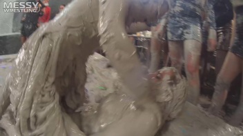 Chicks Got Tits - Mud Wrestling: For The Love Of The Mud!  Pulling, Ripping, And Wrasslin' Up A Storm! Screencap 29 on www.sinx.com