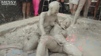 Chicks Got Tits - Mud Wrestling: For The Love Of The Mud!  Pulling, Ripping, And Wrasslin' Up A Storm! Screencap 44 on www.sinx.com