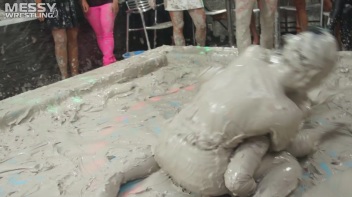 Chicks Got Tits - Mud Wrestling: For The Love Of The Mud!  Pulling, Ripping, And Wrasslin' Up A Storm! Screencap 45 on www.sinx.com