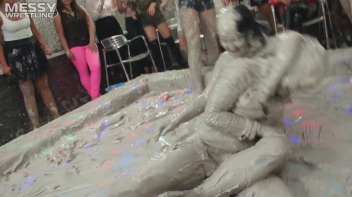 Chicks Got Tits - Mud Wrestling: For The Love Of The Mud!  Pulling, Ripping, And Wrasslin' Up A Storm! Screencap 46 on www.sinx.com