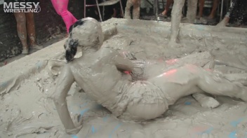Chicks Got Tits - Mud Wrestling: For The Love Of The Mud!  Pulling, Ripping, And Wrasslin' Up A Storm! Screencap 48 on www.sinx.com
