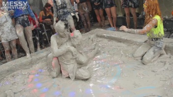 Chicks Got Tits - Mud Wrestling: For The Love Of The Mud!  Pulling, Ripping, And Wrasslin' Up A Storm! Screencap 50 on www.sinx.com