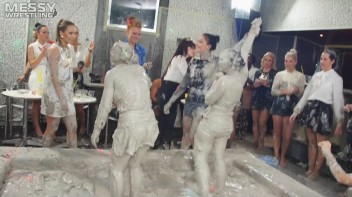 Chicks Got Tits - Mud Wrestling: For The Love Of The Mud!  Pulling, Ripping, And Wrasslin' Up A Storm! Screencap 53 on www.sinx.com