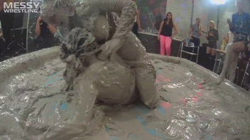 Chicks Got Tits - Mud Wrestling: For The Love Of The Mud!  Pulling, Ripping, And Wrasslin' Up A Storm! Screencap 59 on www.sinx.com