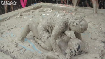 Chicks Got Tits - Mud Wrestling: For The Love Of The Mud!  Pulling, Ripping, And Wrasslin' Up A Storm! Screencap 60 on www.sinx.com