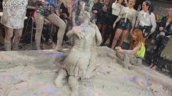 Chicks Got Tits - Mud Wrestling: For The Love Of The Mud!  Pulling, Ripping, And Wrasslin' Up A Storm! Screencap 64 on www.sinx.com