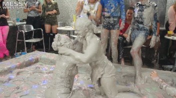 Chicks Got Tits - Mud Wrestling: For The Love Of The Mud!  Pulling, Ripping, And Wrasslin' Up A Storm! Screencap 68 on www.sinx.com