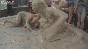 Chicks Got Tits - Mud Wrestling: For The Love Of The Mud!  Pulling, Ripping, And Wrasslin' Up A Storm! Screencap 69 on www.sinx.com