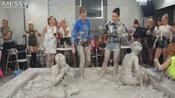 Chicks Got Tits - Mud Wrestling: For The Love Of The Mud!  Pulling, Ripping, And Wrasslin' Up A Storm! Screencap 72 on www.sinx.com