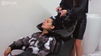 Messy Fun In The Hair Salon - Cam 1 Screencap 36 on www.sinx.com