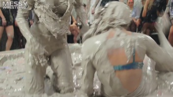 Messy Wrestling:  Mad Mud Bitches Rock The Ring Like Animals In Heat! Screencap 26 on www.sinx.com